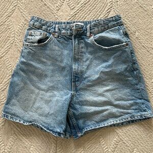 Zara denim shorts
